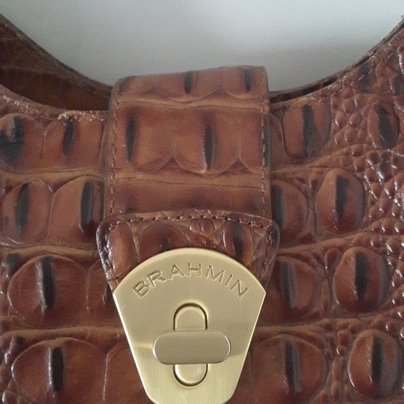 Brahmin Dagny Bag Pecan Melbourne/RARE! - Picture 12 of 15